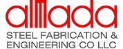 Steel fabrication and engineering works at Al Mada Steel Fabrication and Engineering Co LLC.