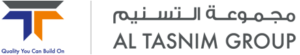 Al Tasnim construction team working on a large-scale project in Oman with advanced equipment.