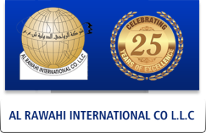 Al Rawahi International Construction project site showcasing building progress.